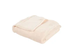 Mantas<CASA Flanella Manta Blanco