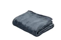 Mantas<CASA Flanella Manta Gris