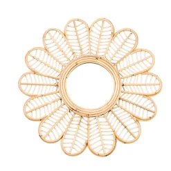 Espejos<CASA Flower Espejo Natural