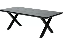 Mesas De Jardín<CASA Formax Mesa De Jardín Con Patas En X Negro