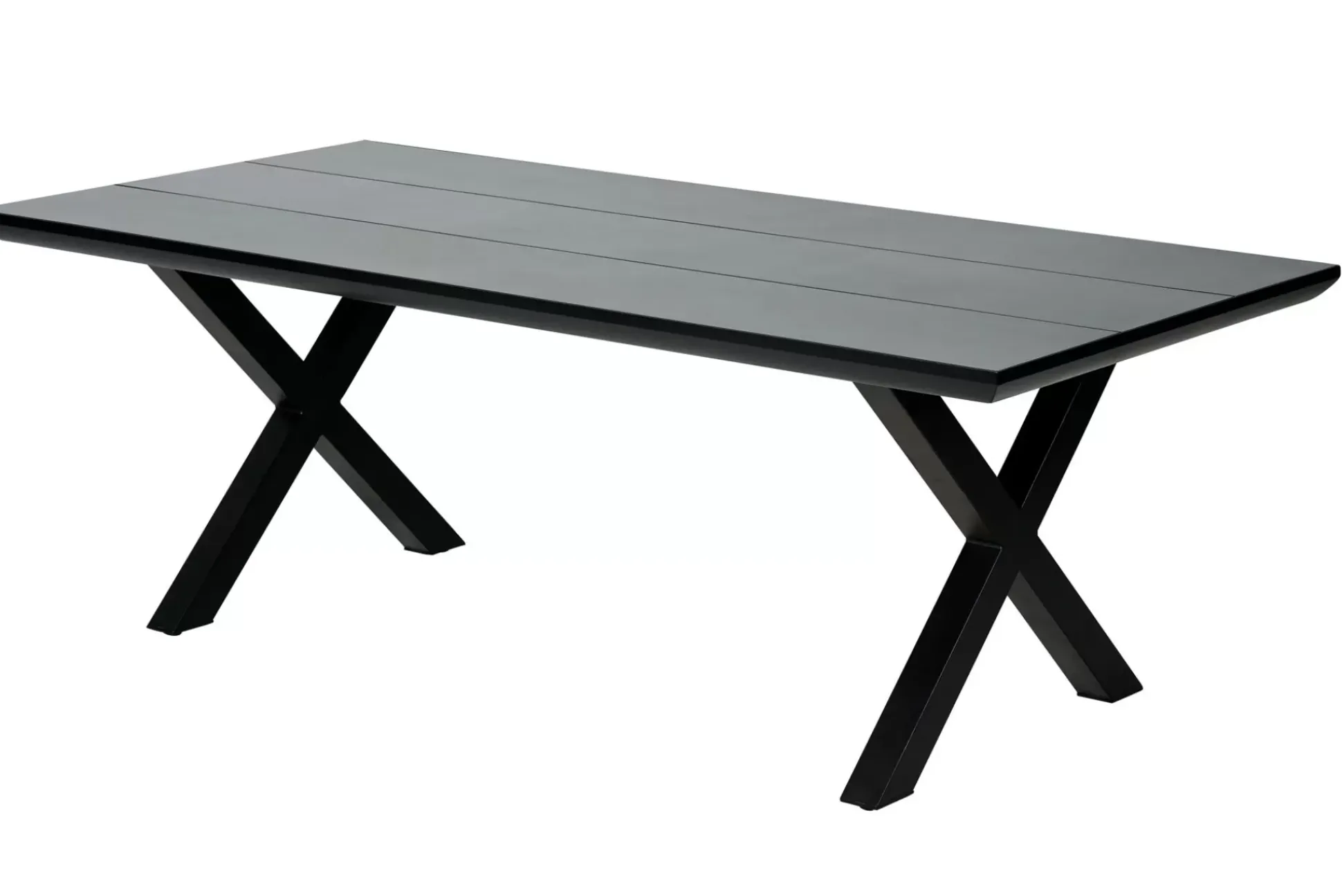 Mesas De Jardín<CASA Formax Mesa De Jardín Con Patas En X Negro