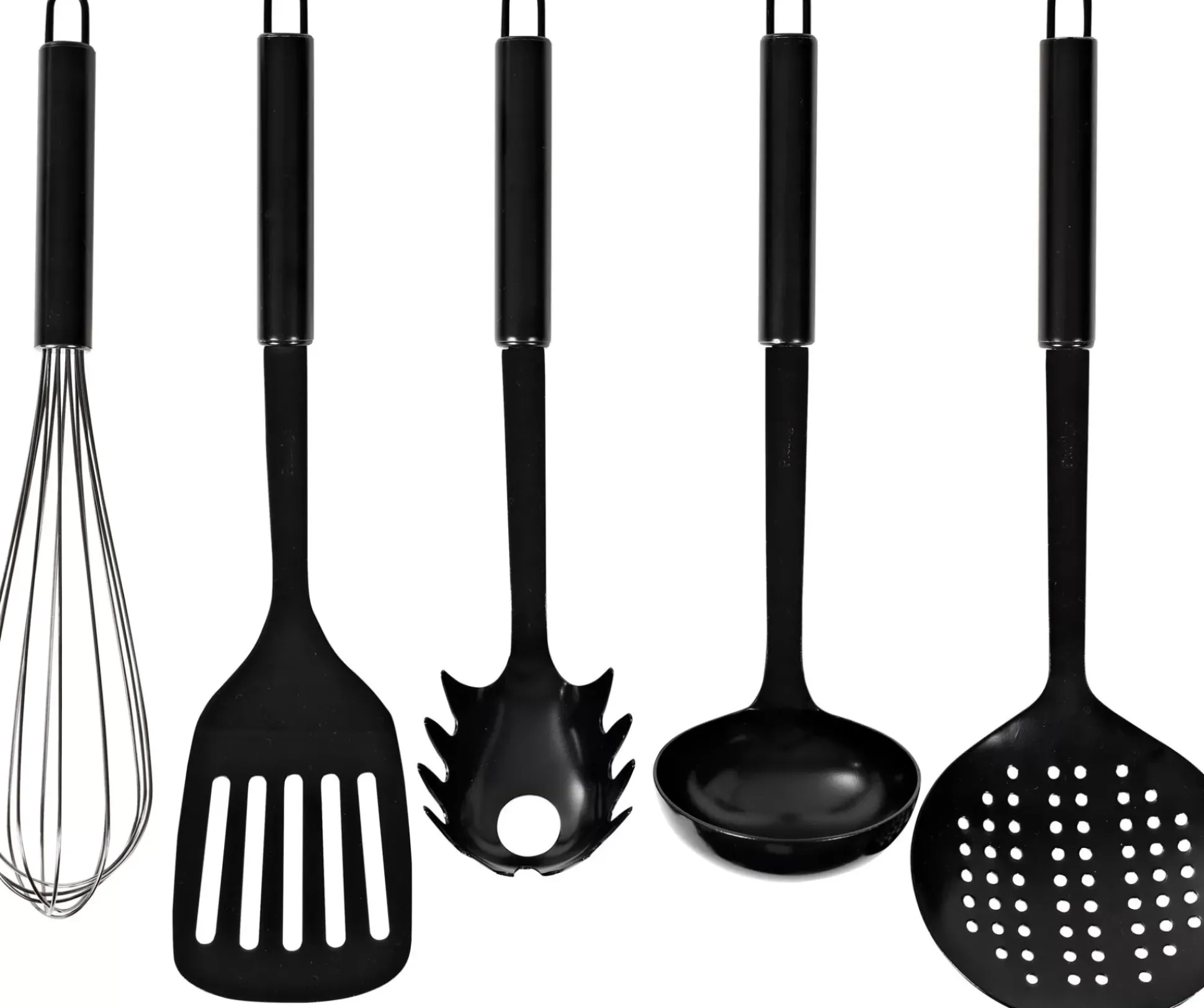 Instrumentos De Cocina<CASA Fumo Cuchara Para Espaguetis Negro