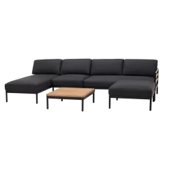 Conjuntos Lounge<CASA Hanna Negro