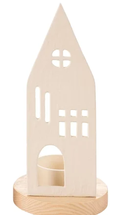 Soprortes Para Velitas<CASA Home Soporte Para Vela Pequena Blanco, Natural