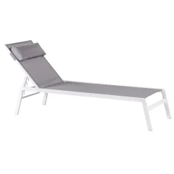 Hamacas De Exterior<CASA Hugo Tumbona Blanco, Gris