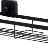 Accesorios De Ducha<CASA Industria Cesta De Ducha Con Ventosas Negro