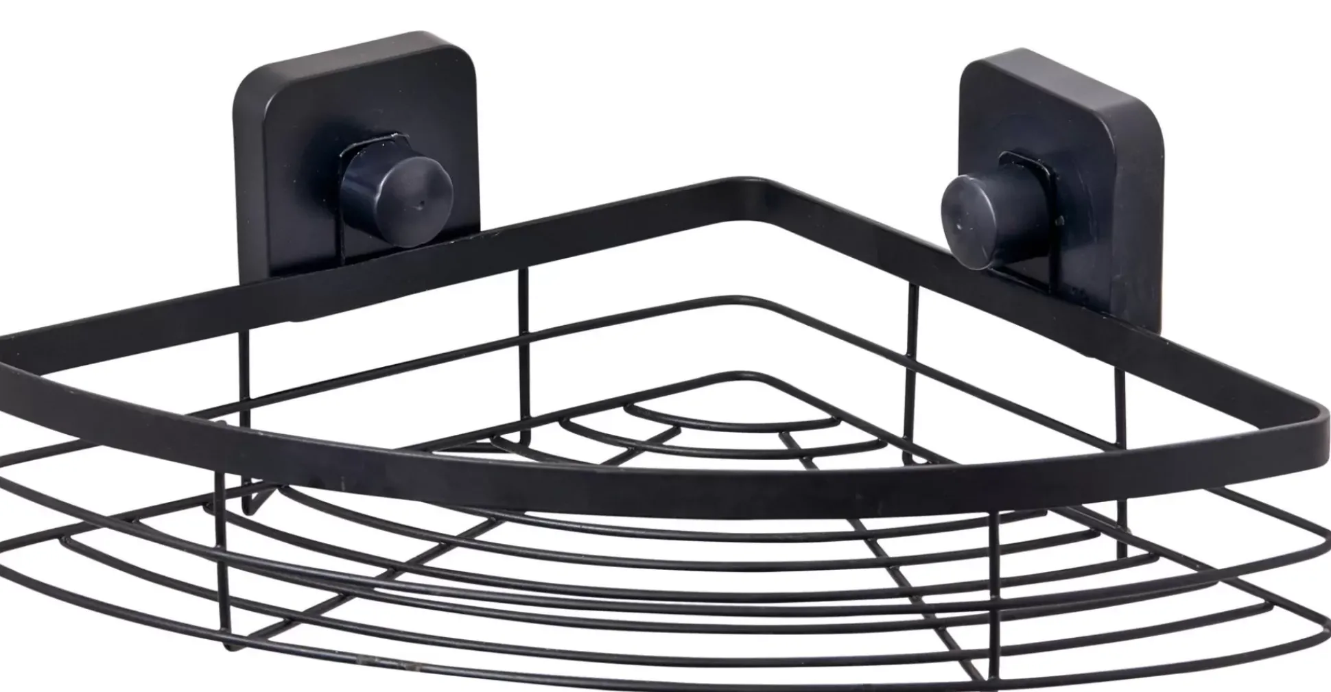 Accesorios De Ducha<CASA Industria Rinconera Para Ducha Con Ventosas Negro