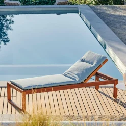 Cojines De Jardín<CASA Island Eco Cojin Para Tumbona Aguamarina