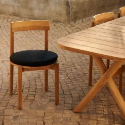 Sillas De Comedor<CASA Jules Silla Natural