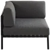Conjuntos Lounge<CASA Jumbo Silla Esquinera Negro