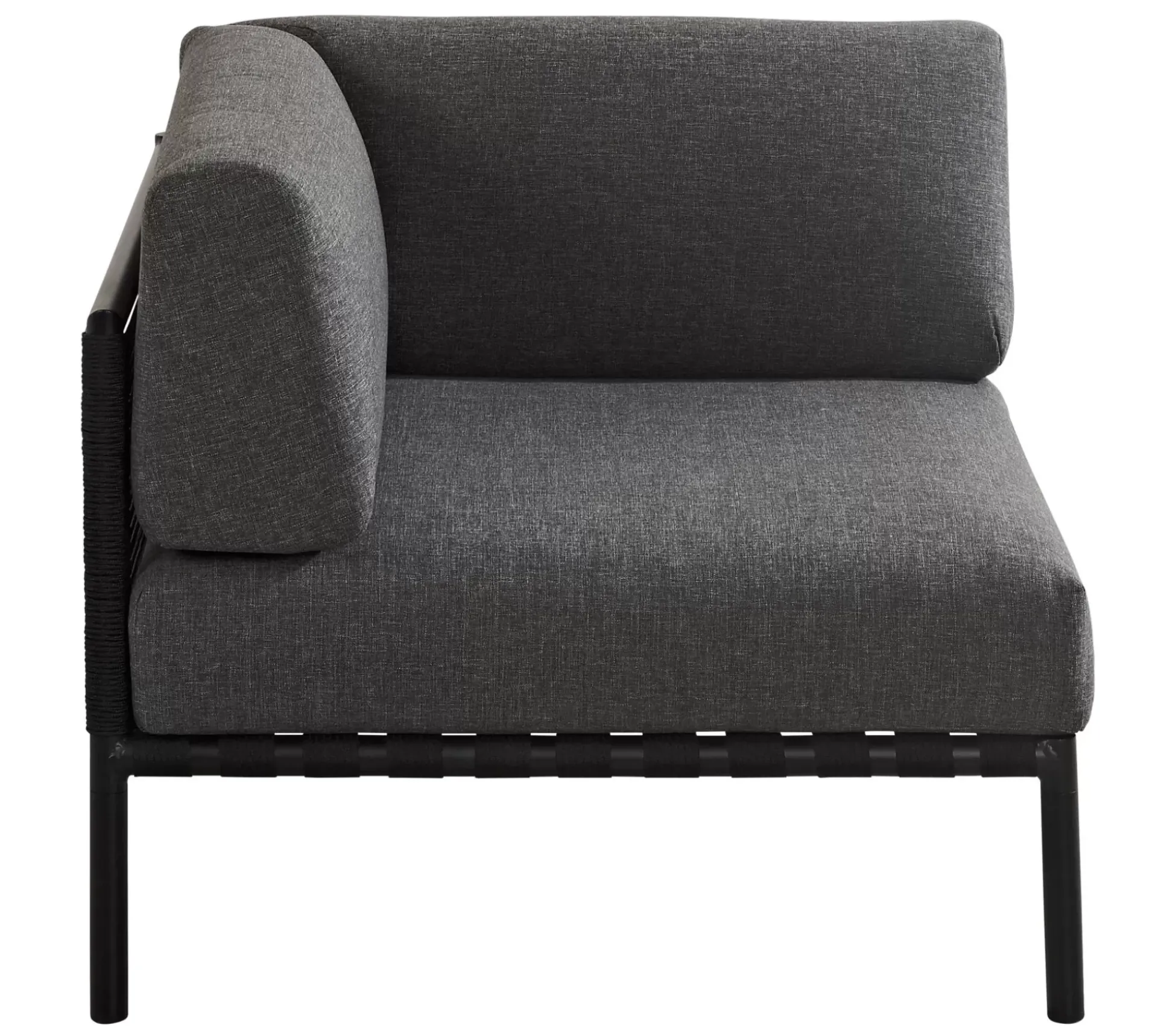 Conjuntos Lounge<CASA Jumbo Silla Esquinera Negro