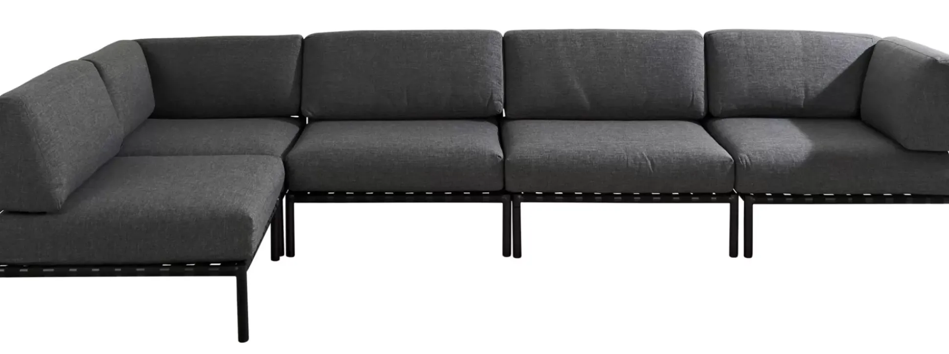 Conjuntos Lounge<CASA Jumbo Silla Esquinera Negro