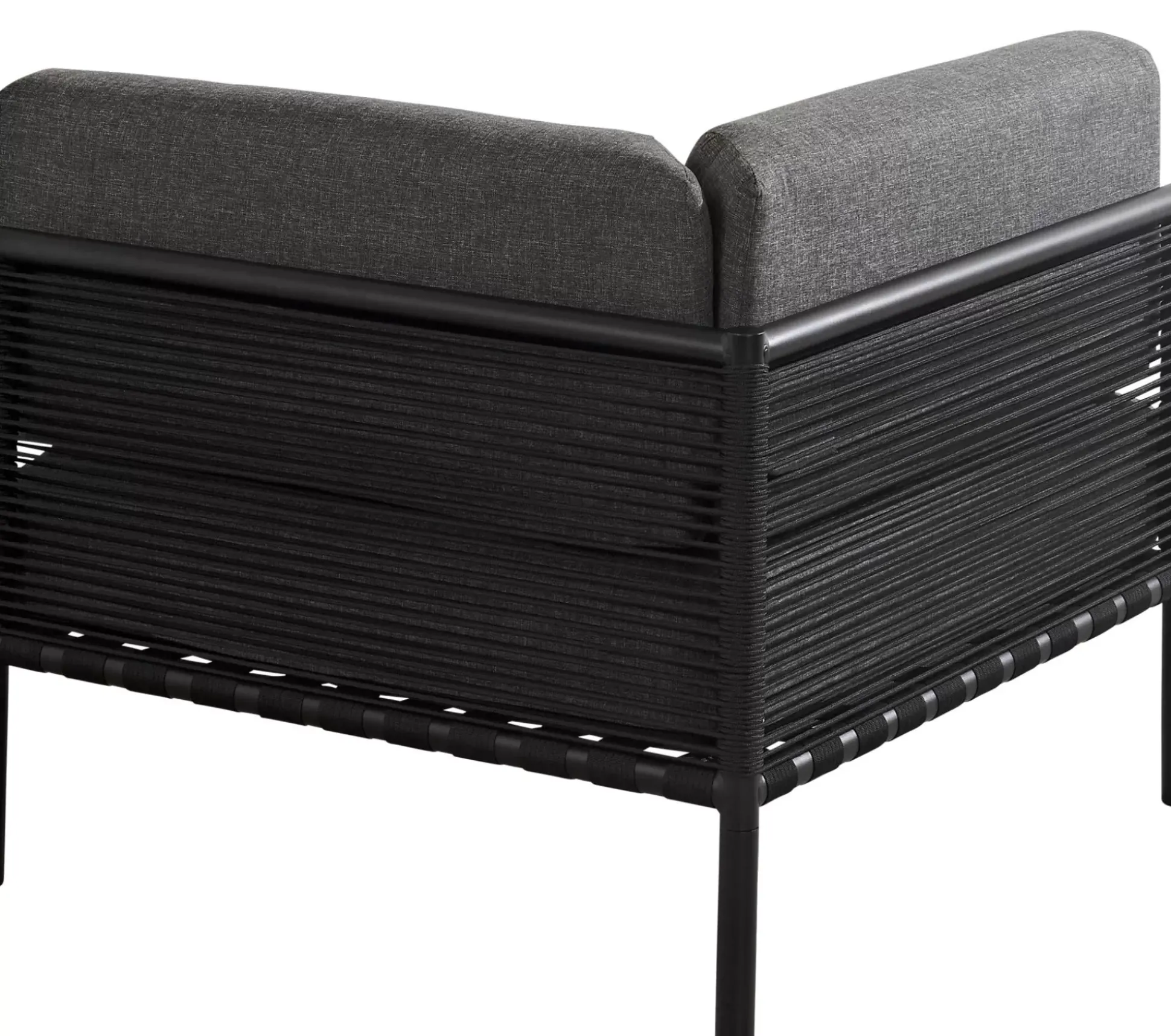 Conjuntos Lounge<CASA Jumbo Silla Esquinera Negro