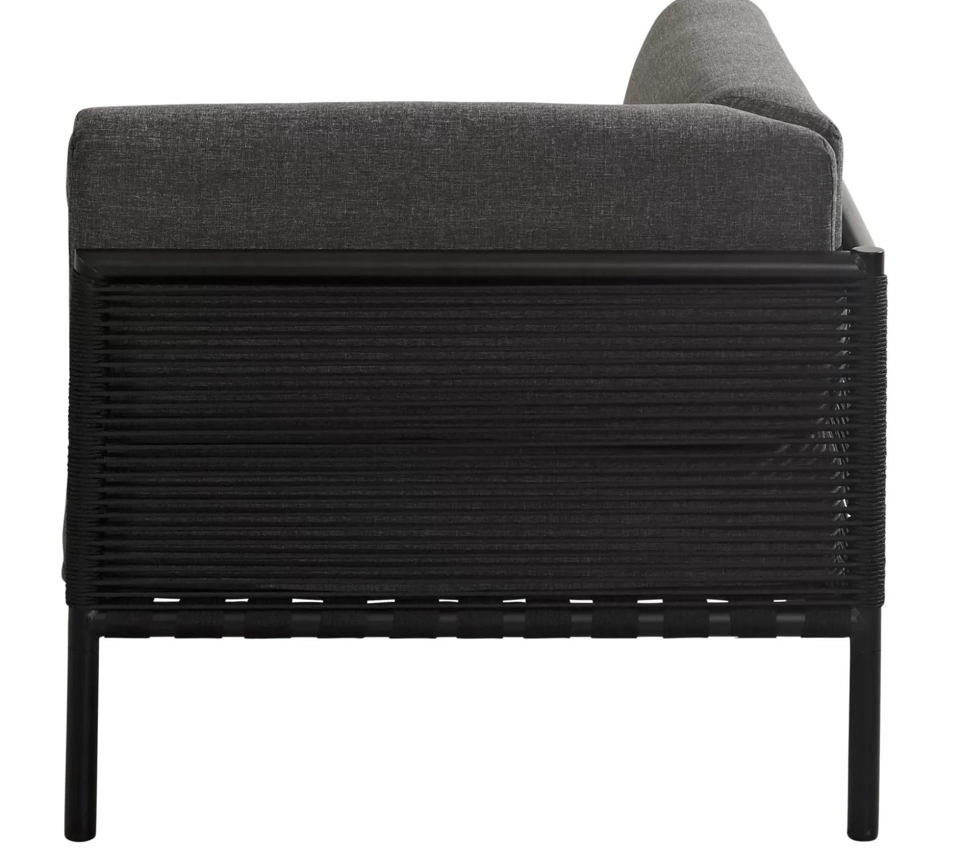 Conjuntos Lounge<CASA Jumbo Silla Esquinera Negro