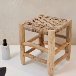 Taburetes<CASA Kanai Taburete 2 Tamanos Pequena Natural