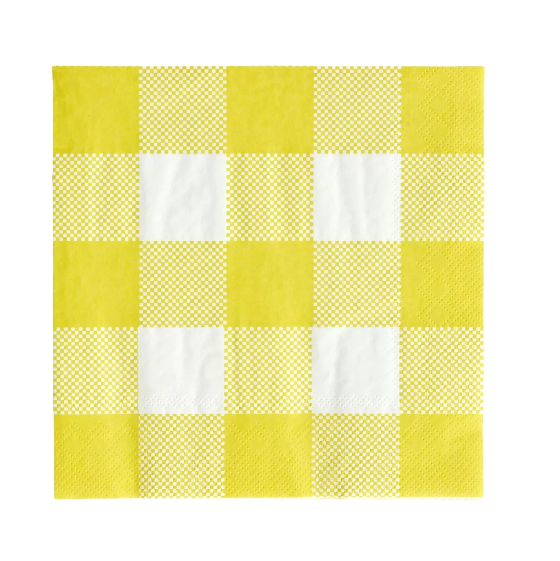 Servilletas<CASA Karo Paquete De 20 Servilletas Amarillo