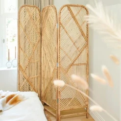 Biombos<CASA Kriskras Biombo Natural