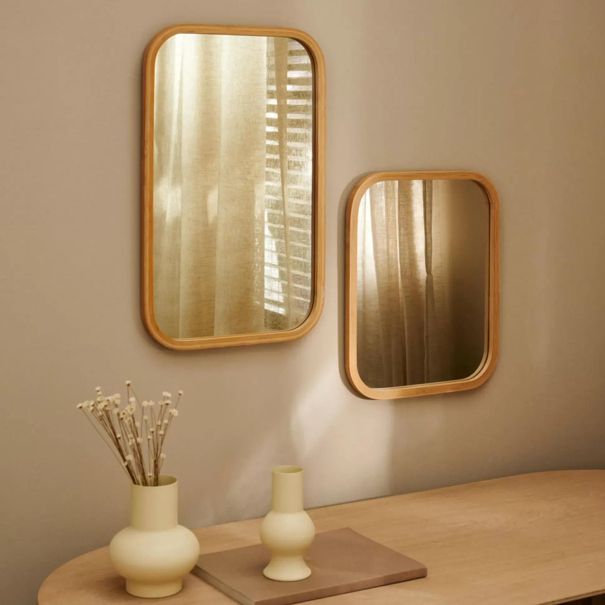 Espejos<CASA Kyoto Espejo Natural