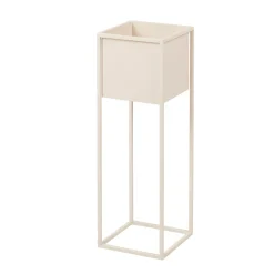 Soportes Para Plantas<CASA Largo Macetero Crema