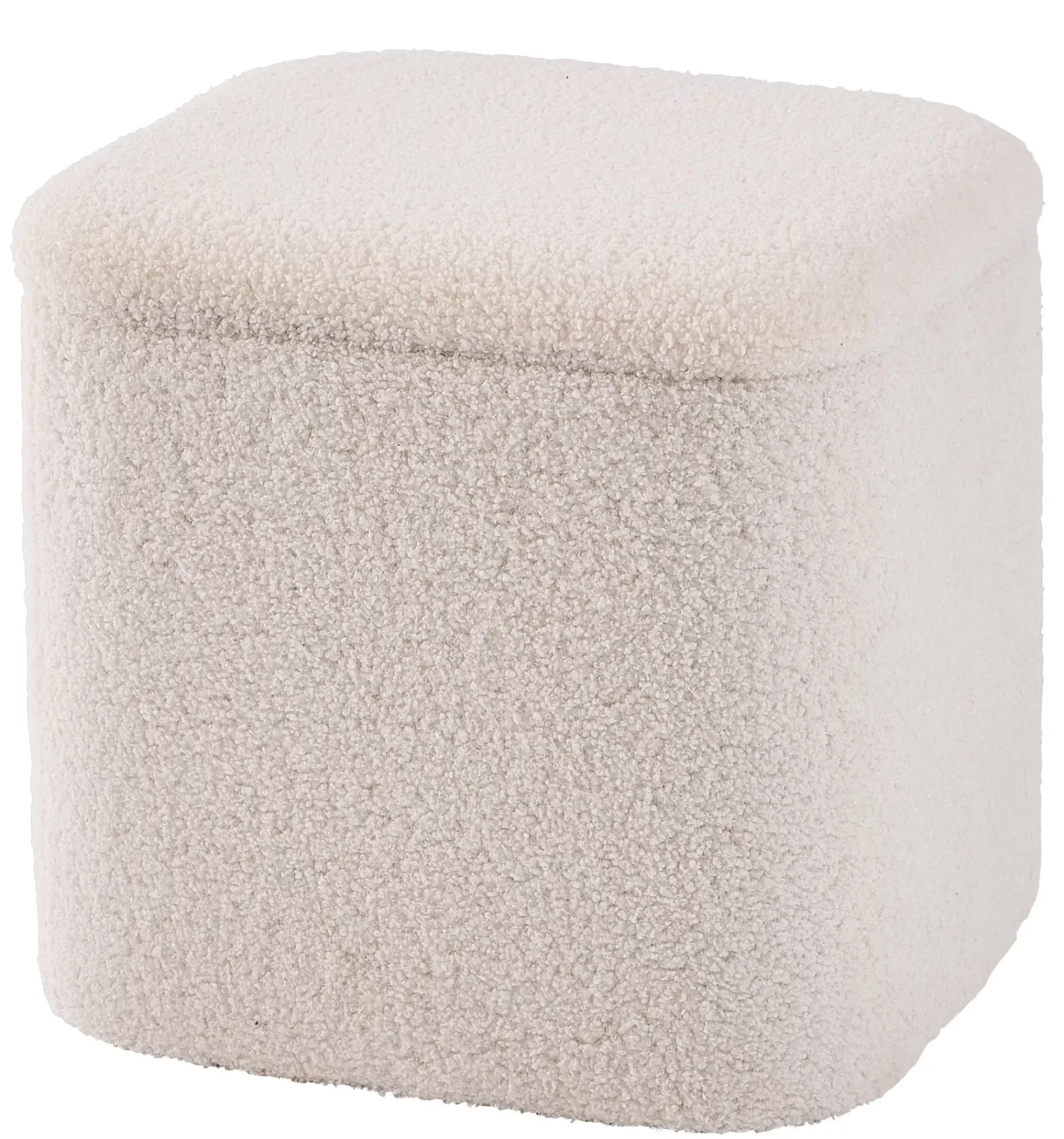 Pufs De Almacenaje<CASA Liam Funcion Almacenaje Blanco