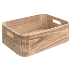 Cajas De Almacenamiento<CASA Ligno Cajita Natural