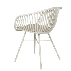 Sillas De Jardín<CASA Loic Silla Blanco