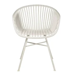 Sillas De Jardín<CASA Loic Silla Blanco