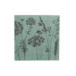 Servilletas<CASA Lolium Green Paquete De 20 Servilletas Verde