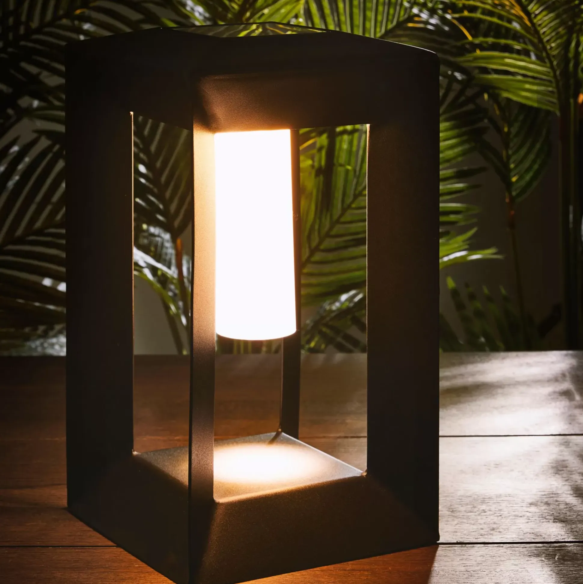 Iluminación Exterior<CASA Lore Lampara Solar Negro