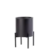 Maceteros De Jardín<CASA Lounge Macetero Negro