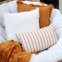 Cojines<CASA Lucca Cojin Blanco Apagado