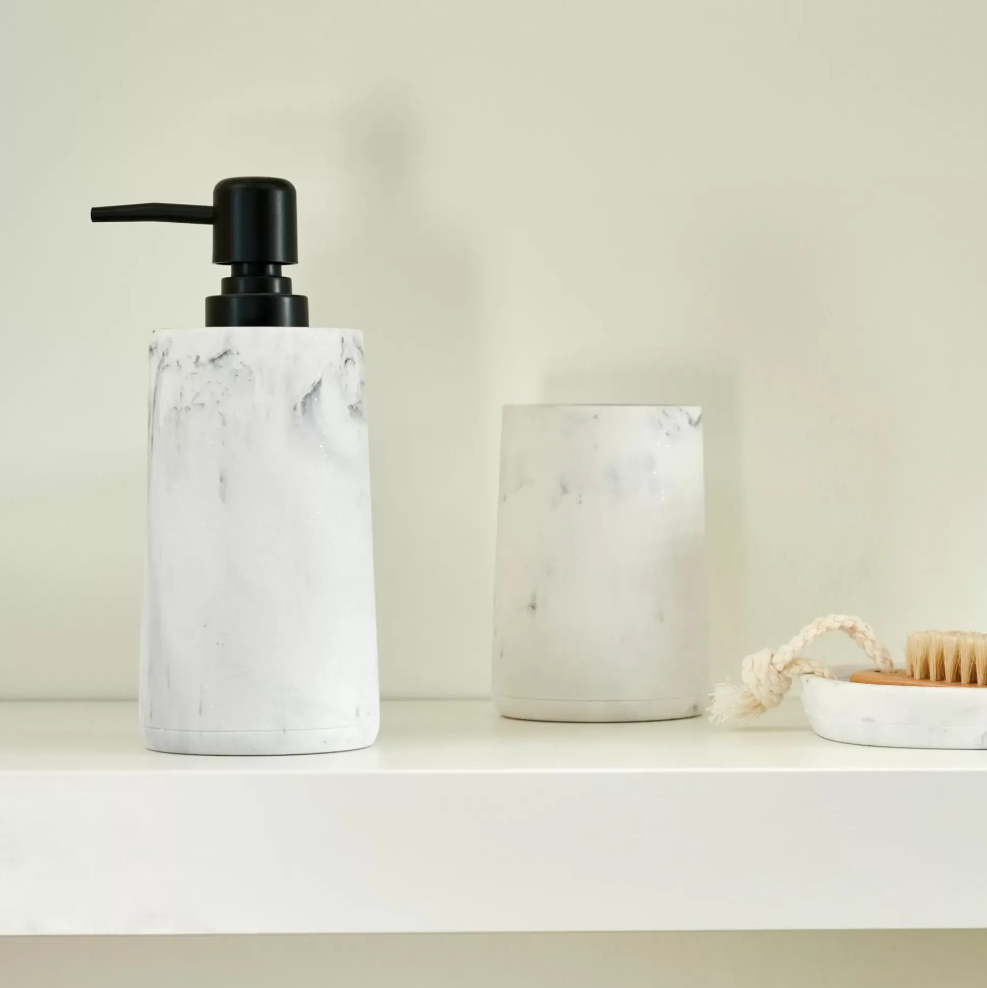 Accesorios De Tocador<CASA Luna Soporte Para Cepillo Dientes Aspecto De Marmol