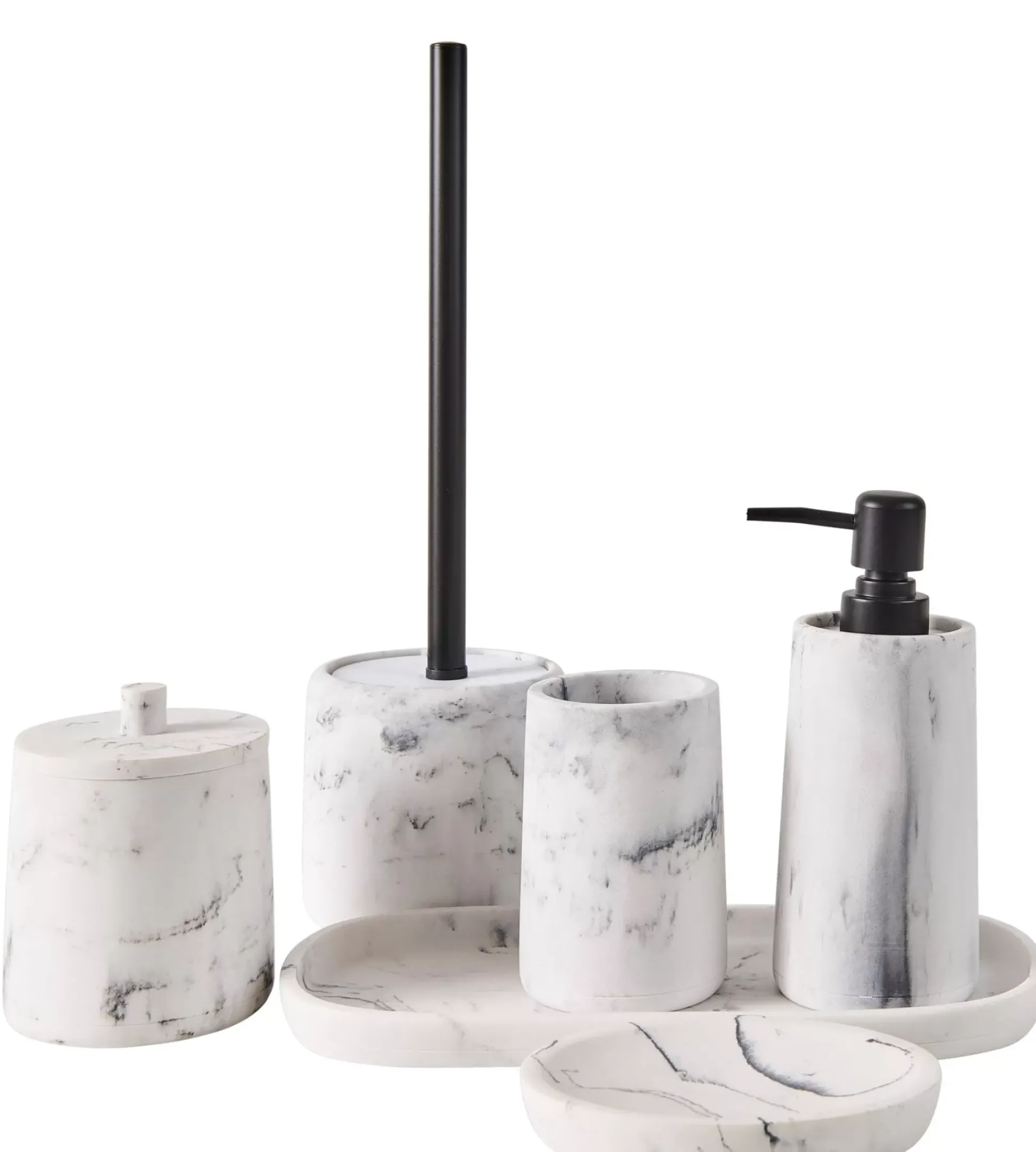 Accesorios De Tocador<CASA Luna Soporte Para Cepillo Dientes Aspecto De Marmol