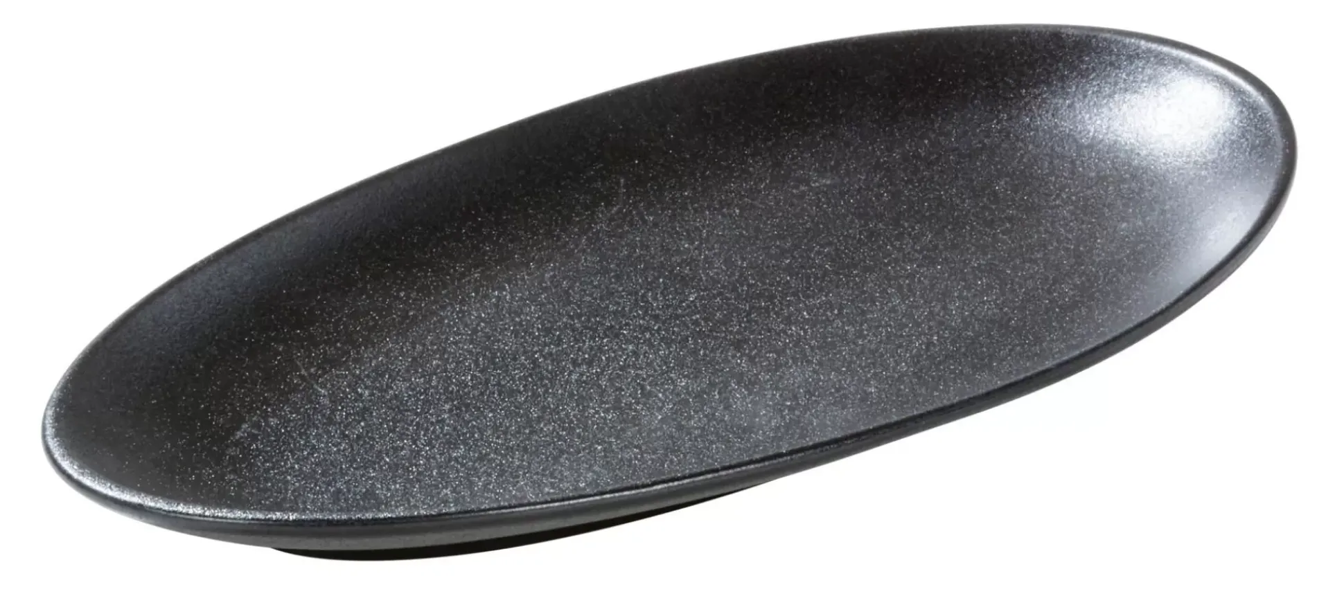 Platos<CASA Magma Plato Ovalado Negro