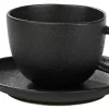Tazas<CASA Magma Taza Y Plato Negro