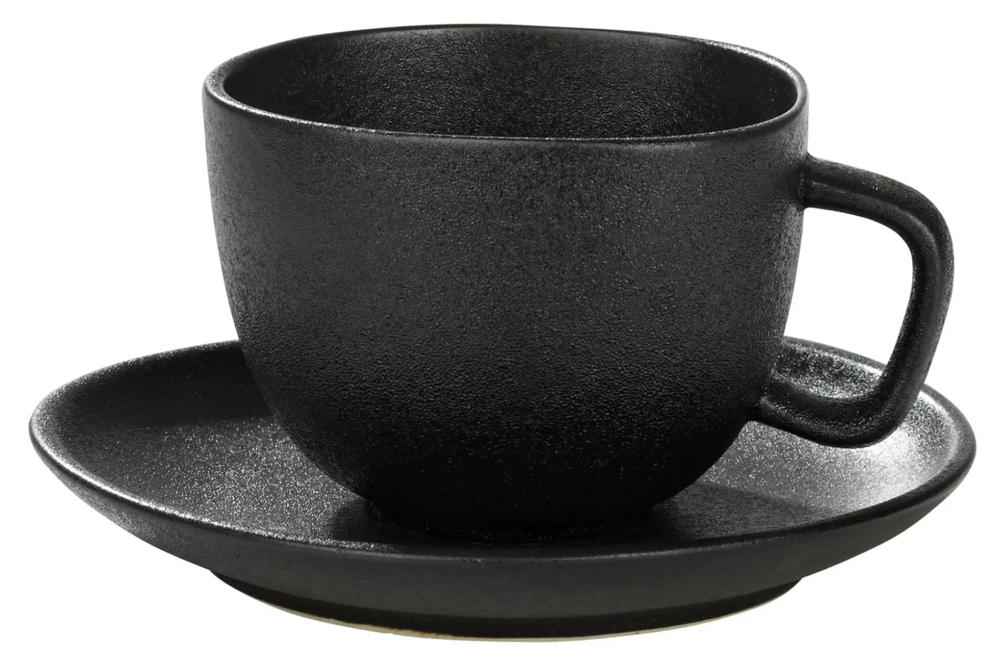 Tazas<CASA Magma Taza Y Plato Negro