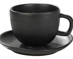 Tazas<CASA Magma Taza Y Plato Tacita Negro