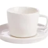 Tazas<CASA Marea Tacita Taza Y Plato Blanco