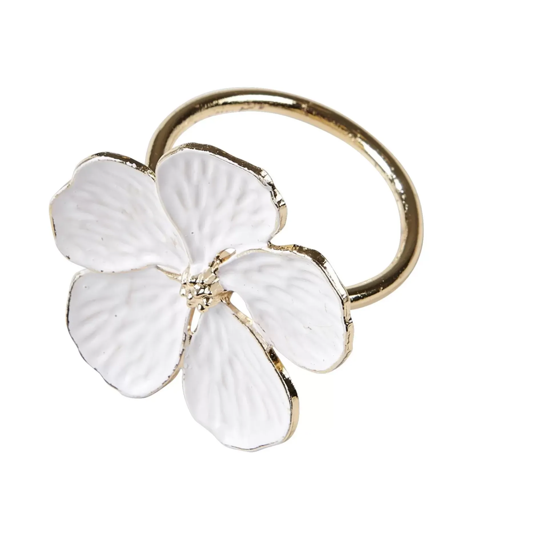 Anillos Para Servilletas<CASA Marguerite Anillo Servilleta Blanco