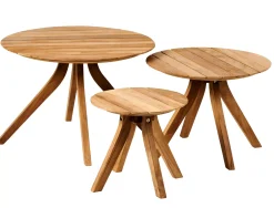 Mesas Auxiliares De Jardín<CASA Marrow Mesa Lounge Natural