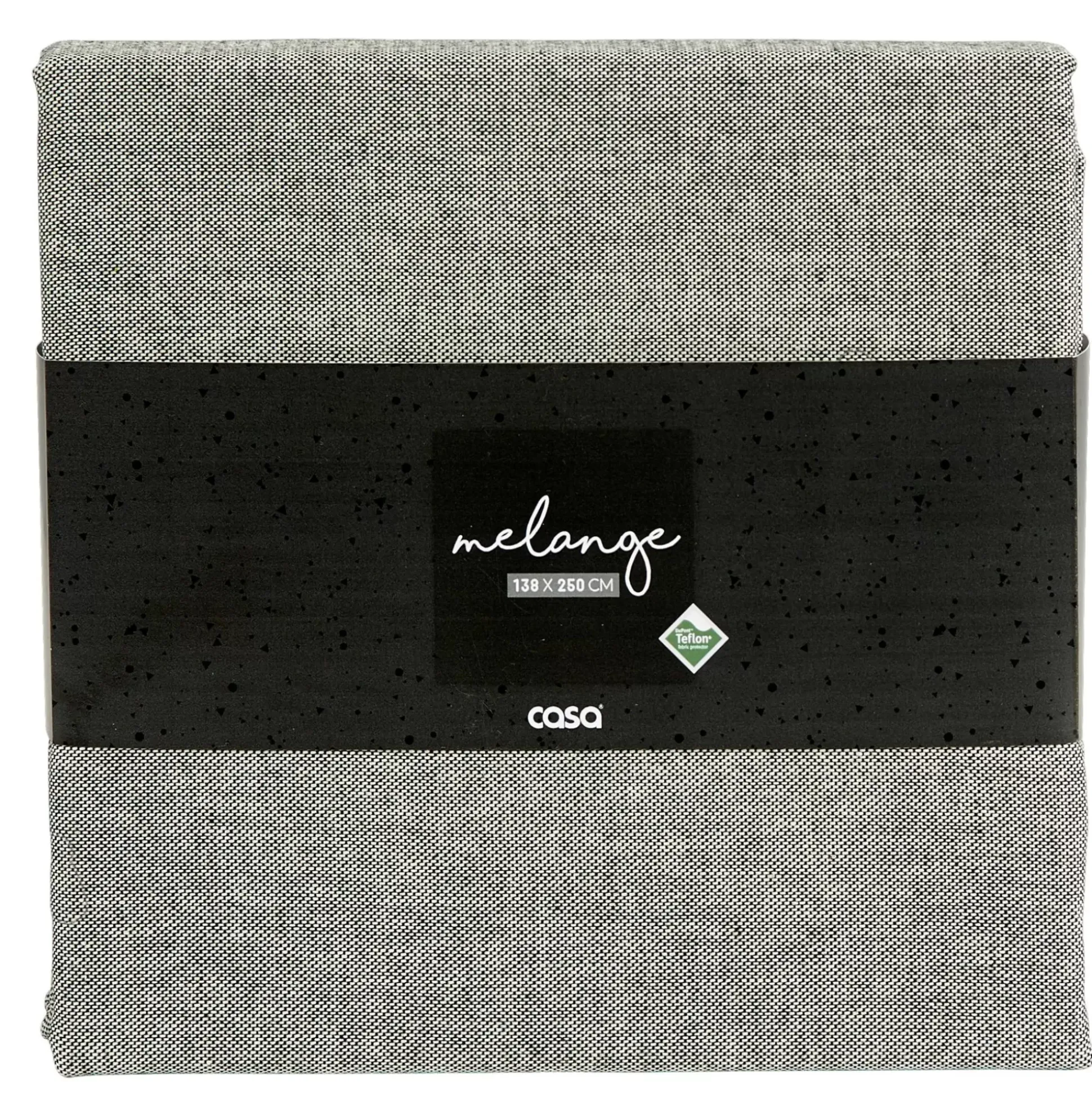 Manteles<CASA Melange Mantel Negro