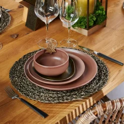 Manteles Individuales<CASA Mia Mantel Individual Negro