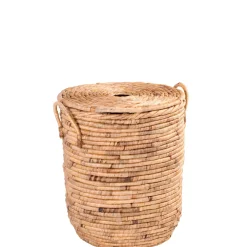 Cesto De La Ropa<CASA Miley Cesta Para Colada Con Tapa Y Asas Natural
