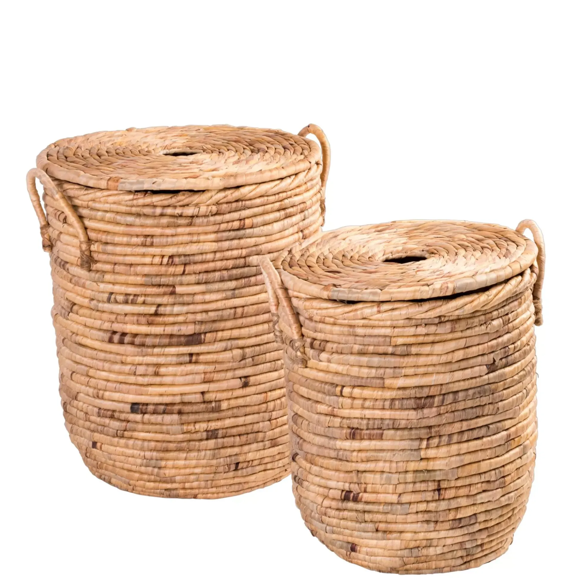 Cesto De La Ropa<CASA Miley Cesta Para Colada Con Tapa Y Asas Natural