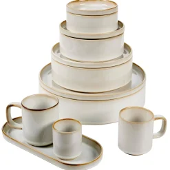 Tacitas<CASA Mineral Marble Taza Con Asa Blanco