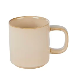 Tacitas<CASA Mineral Sand Taza Con Asa Beis