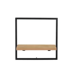 Estanterías<CASA Mix&Match Estanteria De Pared Negro, Natural