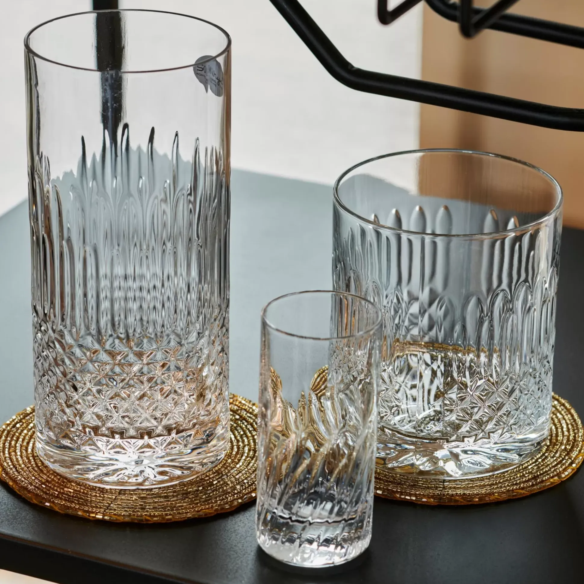 Vasos Altos<CASA Mixology Vaso De Tubo Transparente