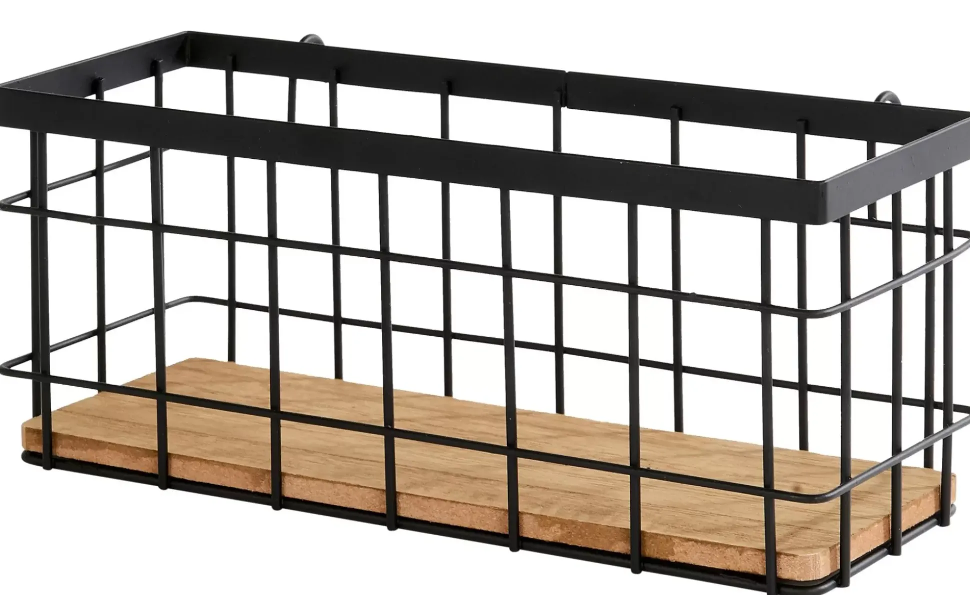 Decoracion De Pared<CASA Modular Cesta Negro