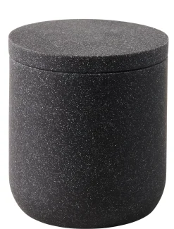 Accesorios De Tocador<CASA Moon Soporte De Algodones Con Tapa Gris Oscuro